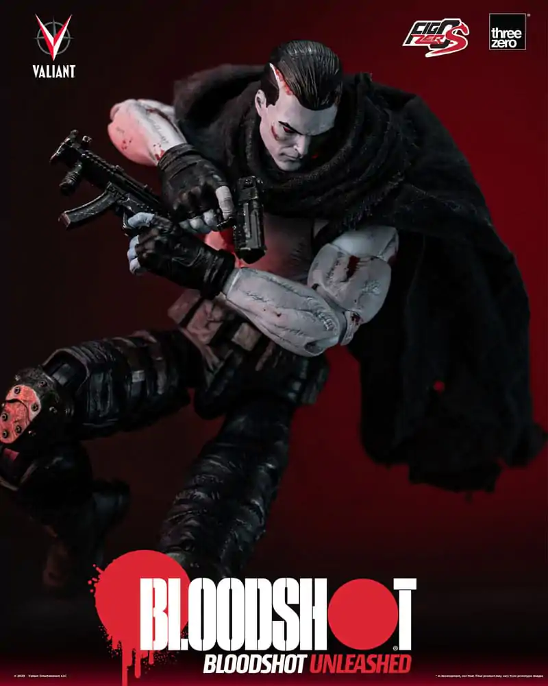 Figurină de acțiune Valiant Comics FigZero S 1/12 Bloodshot Unleashed 15 cm poza produsului