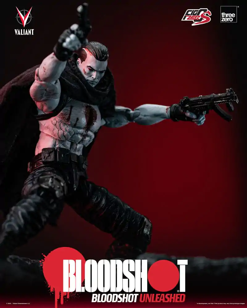 Figurină de acțiune Valiant Comics FigZero S 1/12 Bloodshot Unleashed 15 cm poza produsului