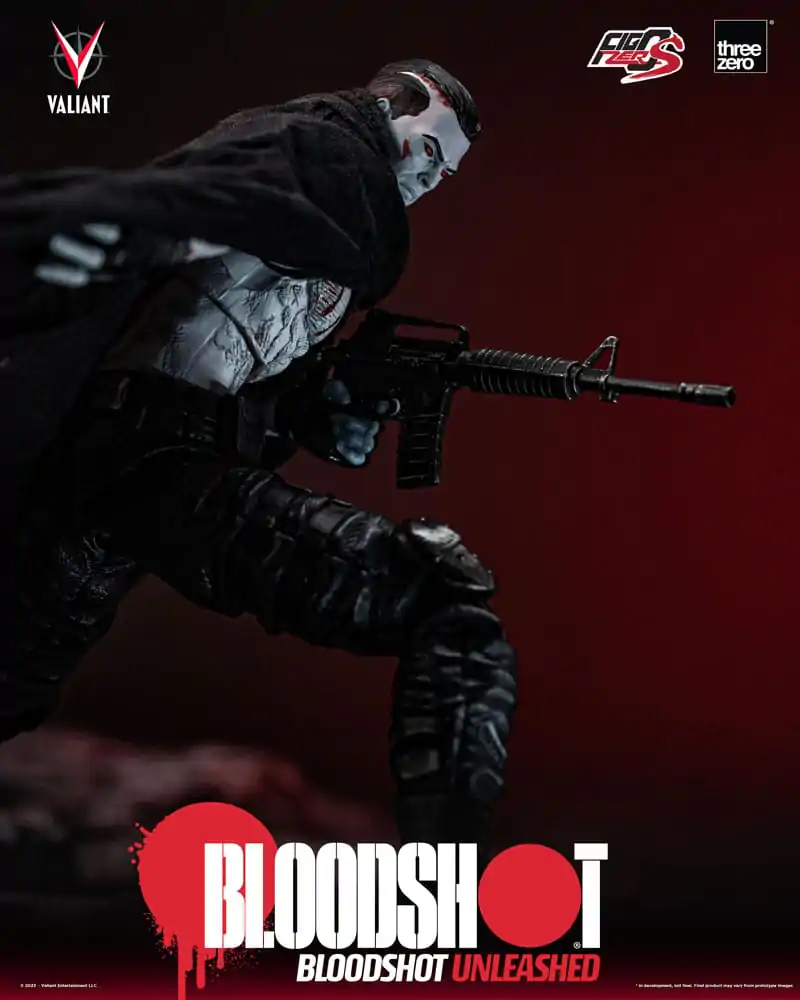 Figurină de acțiune Valiant Comics FigZero S 1/12 Bloodshot Unleashed 15 cm poza produsului
