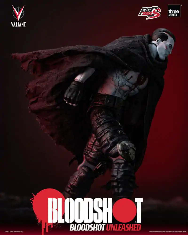 Figurină de acțiune Valiant Comics FigZero S 1/12 Bloodshot Unleashed 15 cm poza produsului