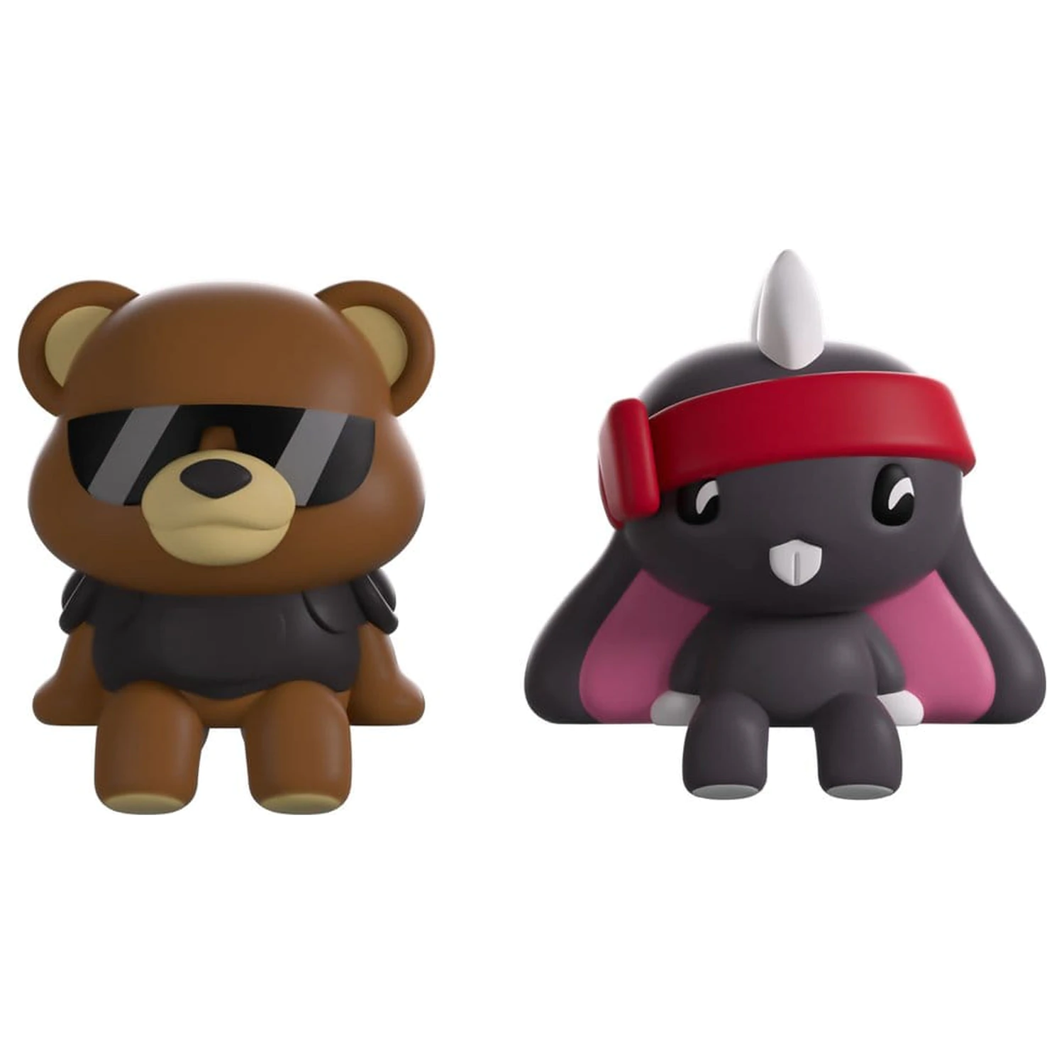 Figurine de vinil Valorant TactiBear si TactiBunny 6 cm poza produsului