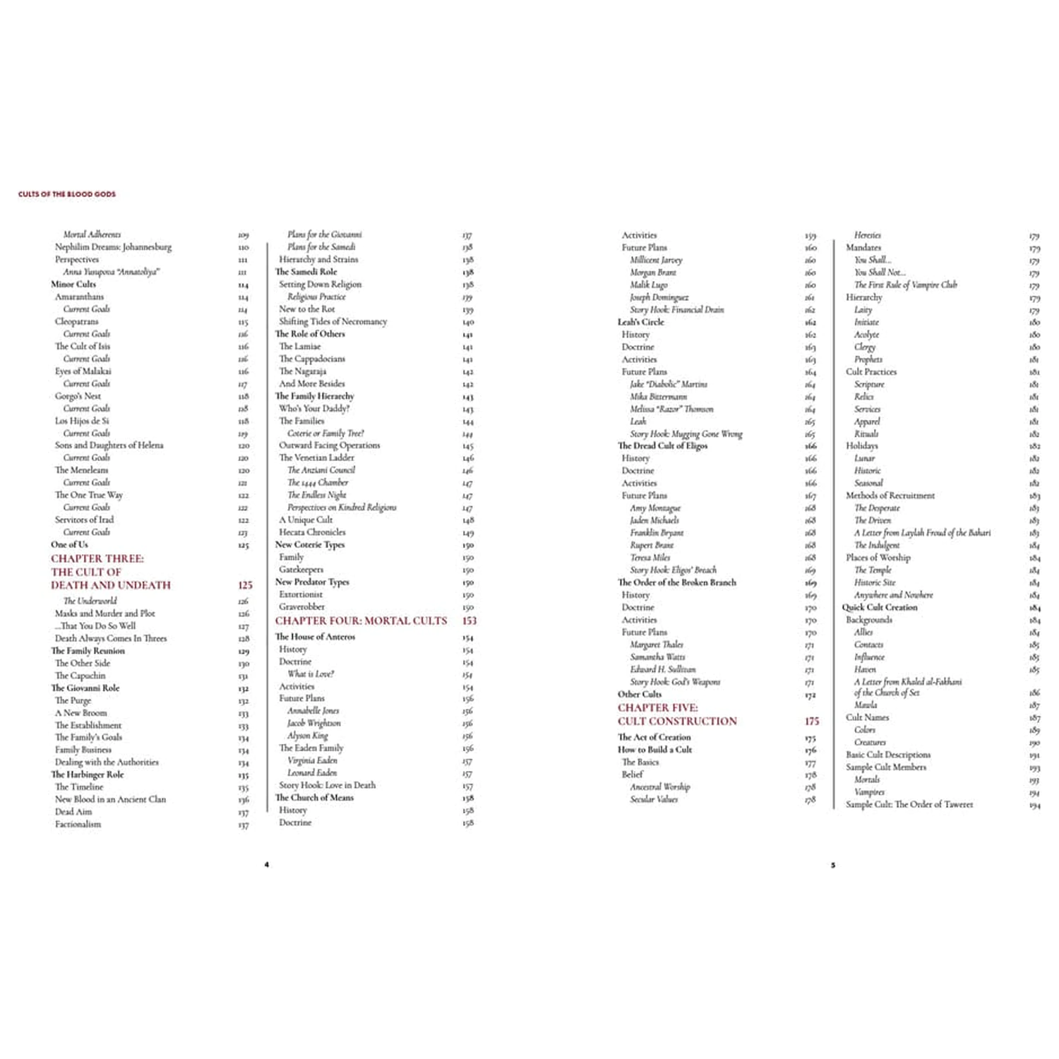 Vampire: The Masquerade Editia a 5-a Carte RPG Cults of the Blood Gods Sourcebook *Versiunea Engleza* poza produsului