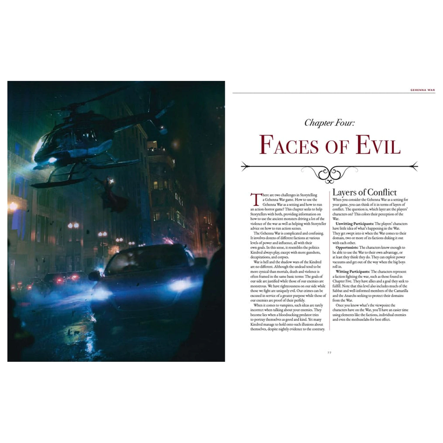 Vampire: The Masquerade 5th Edition RPG carte Gehenna War Sourcebook *Versiune engleza* poza produsului