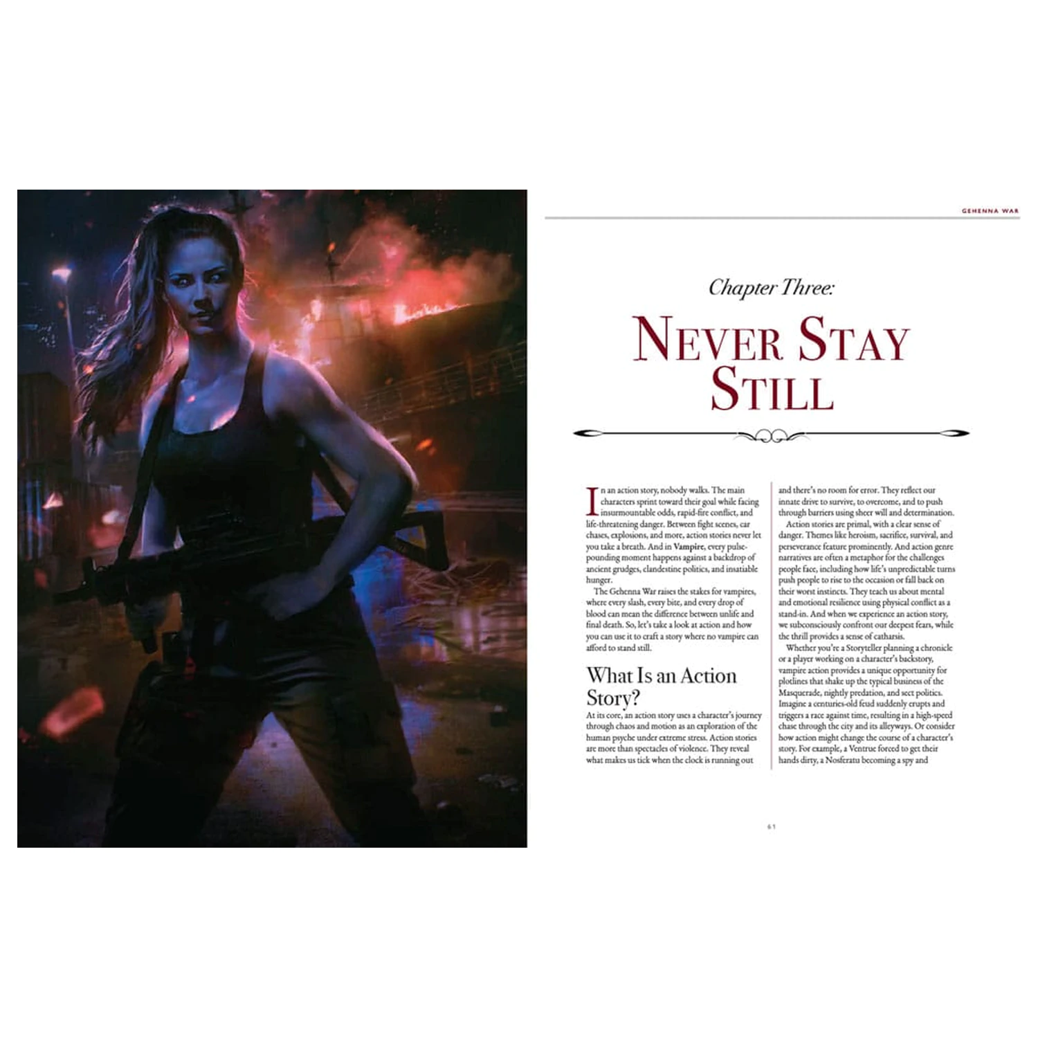 Vampire: The Masquerade 5th Edition RPG carte Gehenna War Sourcebook *Versiune engleza* poza produsului