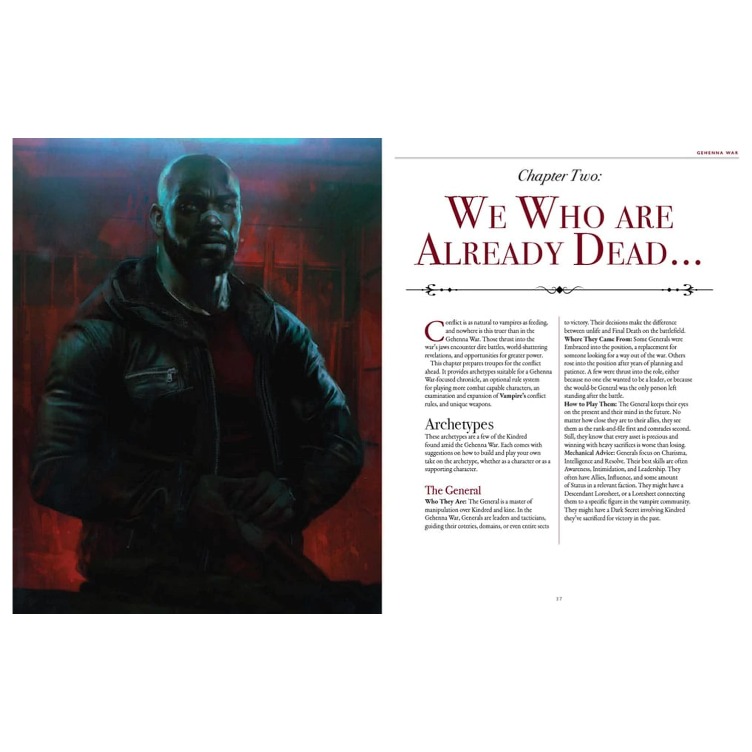 Vampire: The Masquerade 5th Edition RPG carte Gehenna War Sourcebook *Versiune engleza* poza produsului