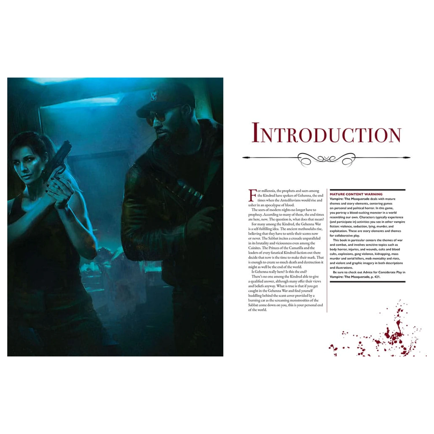 Vampire: The Masquerade 5th Edition RPG carte Gehenna War Sourcebook *Versiune engleza* poza produsului