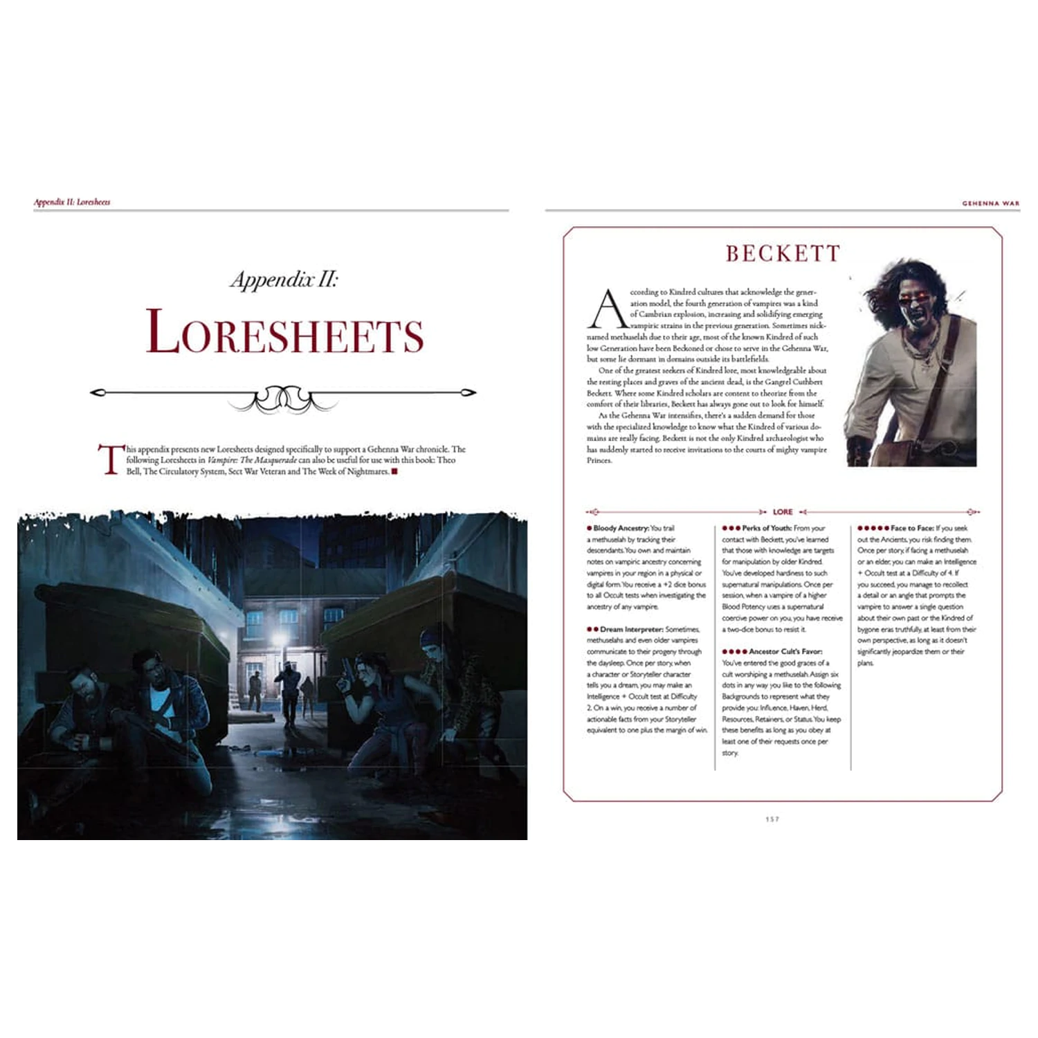 Vampire: The Masquerade 5th Edition RPG carte Gehenna War Sourcebook *Versiune engleza* poza produsului