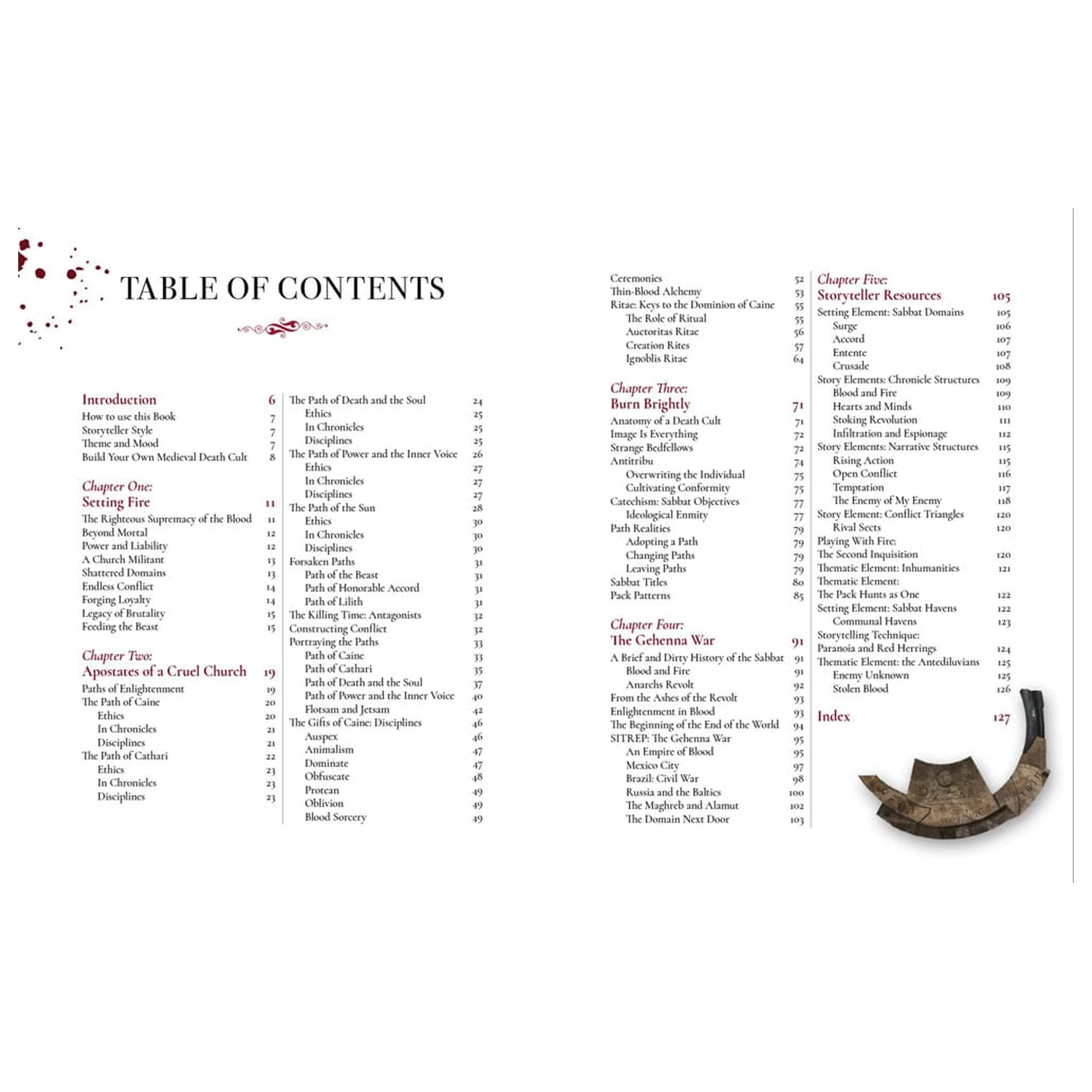 Vampire: The Masquerade A cincea editie carte de joc de rol Sabbat: The Black Hand Sourcebook *Versiune Engleza* poza produsului