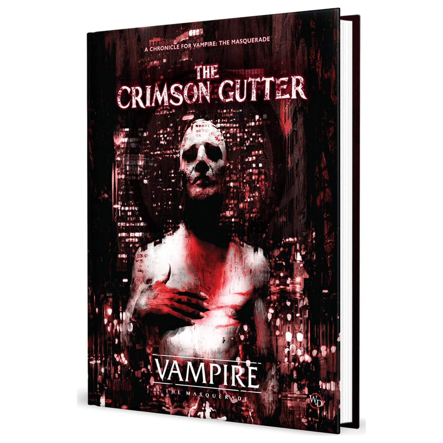Vampire: The Masquerade 5th Edition RPG carte The Crimson Gutter Chronicle carte Versiune în limba engleză poza produsului