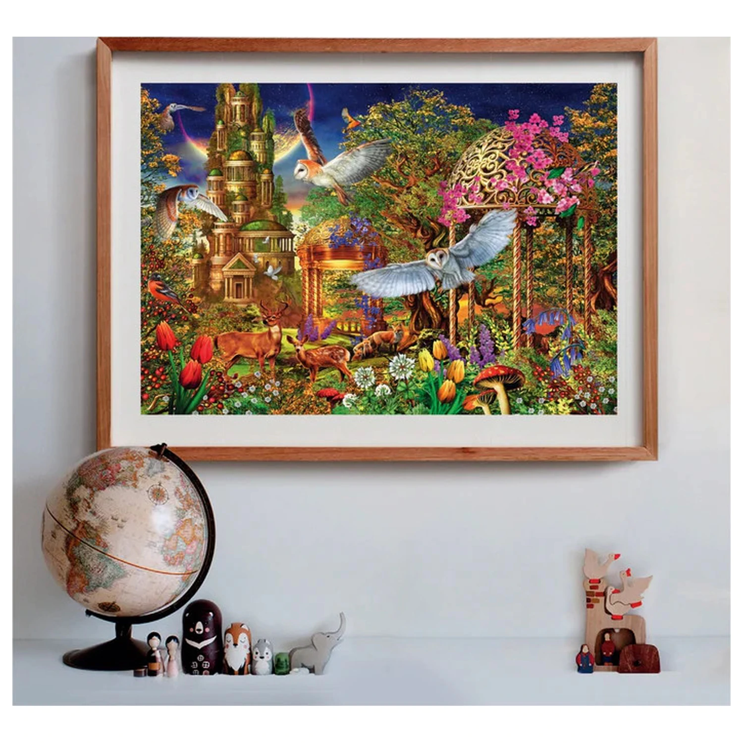 Enchanted Garden Woodland puzzle de 1500 de piese poza produsului