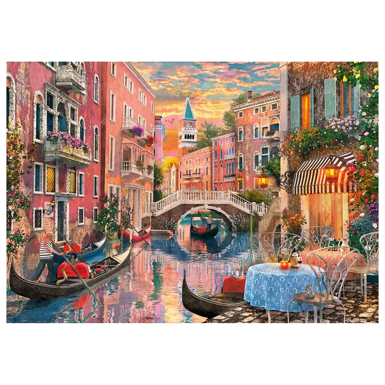 Venice Evening Sunset 6000 de piese puzzle poza produsului