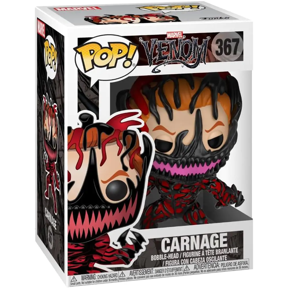 Venom POP! Marvel Vinyl figurină tip bobblehead Carnage 9 cm poza produsului