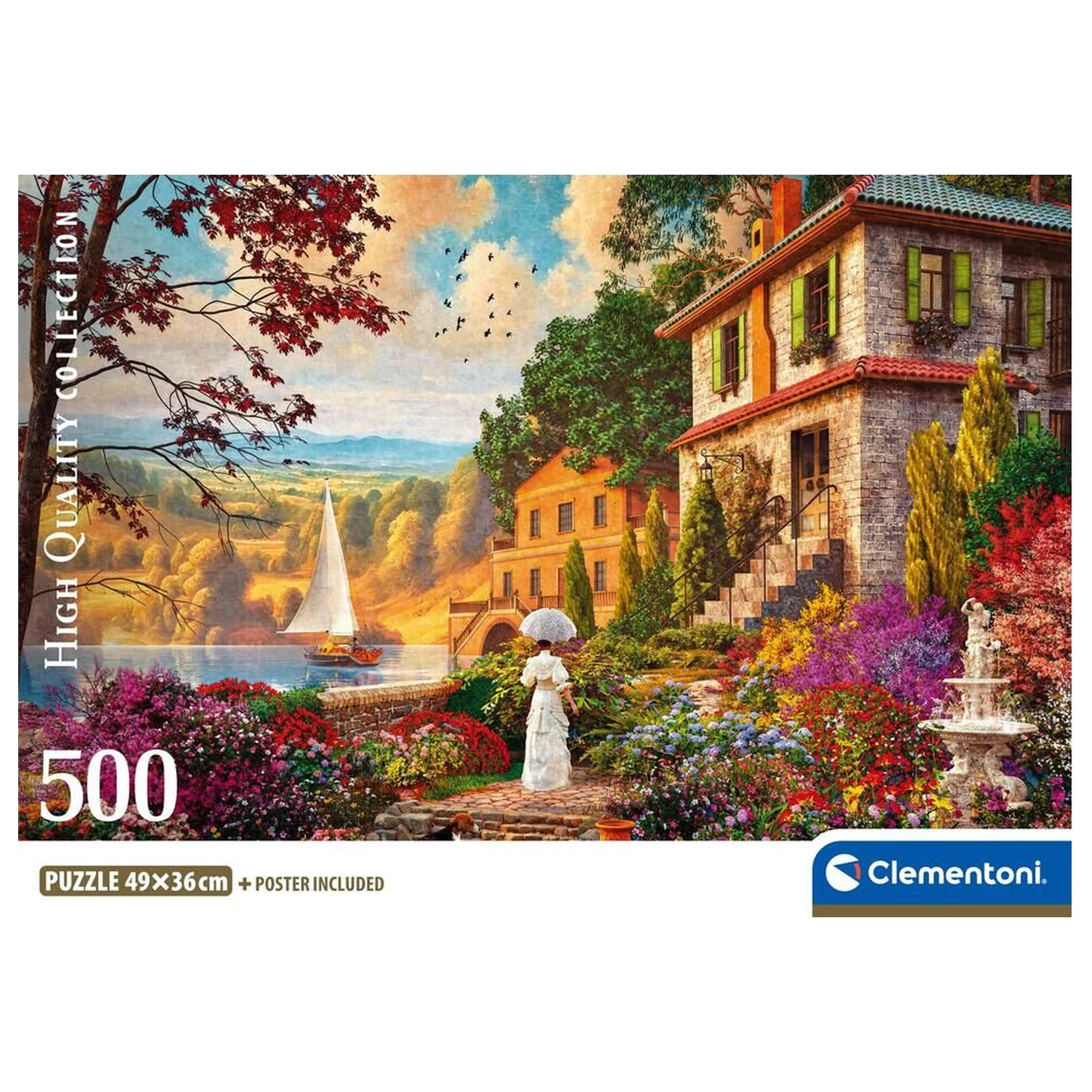 Victorian Promenade puzzle 500 piese poza produsului