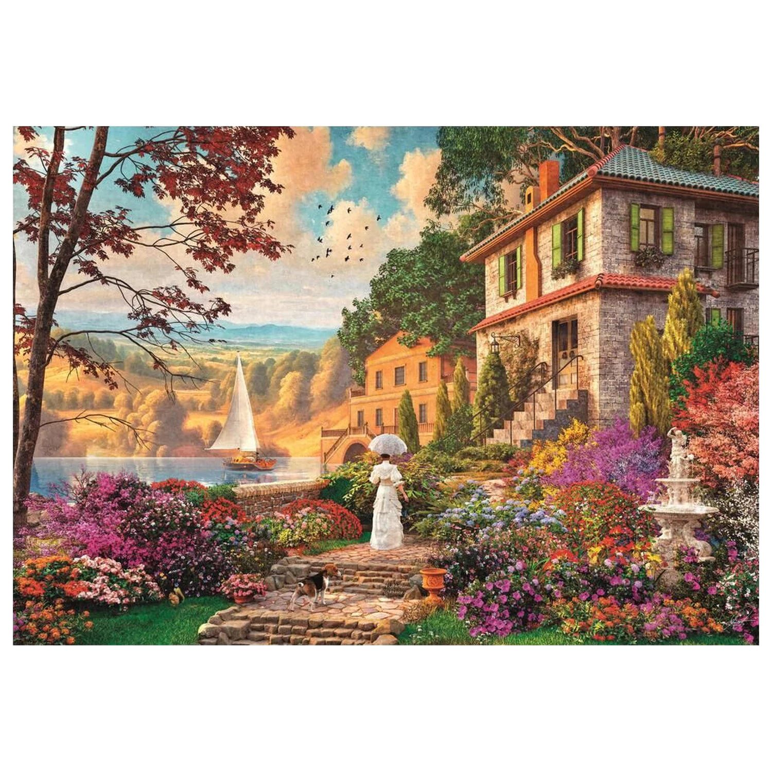 Victorian Promenade puzzle 500 piese poza produsului