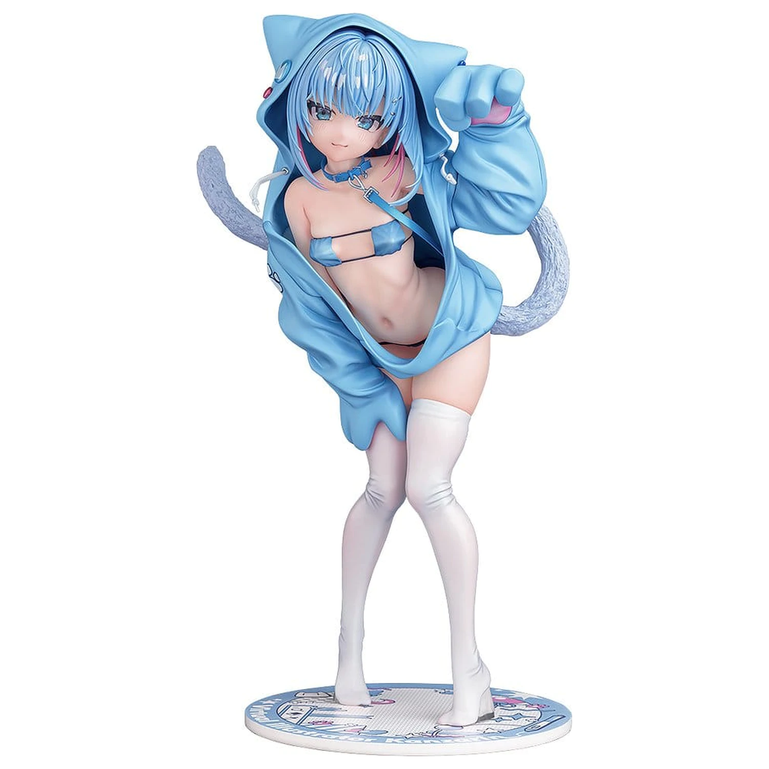 Virtual illustrator Kanzarin Figurina din PVC 1/6 kanzarin-chan: Cat-Eared Hoodie Ver. 26 cm poza produsului