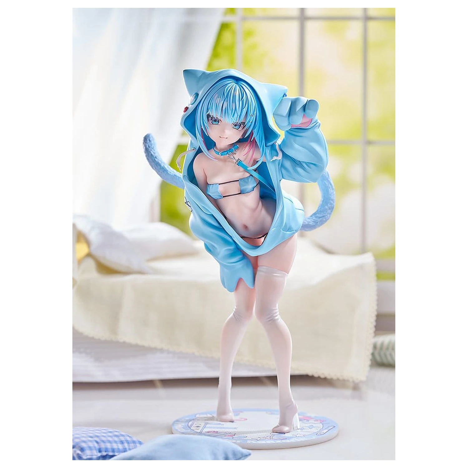 Virtual illustrator Kanzarin Figurina din PVC 1/6 kanzarin-chan: Cat-Eared Hoodie Ver. 26 cm poza produsului