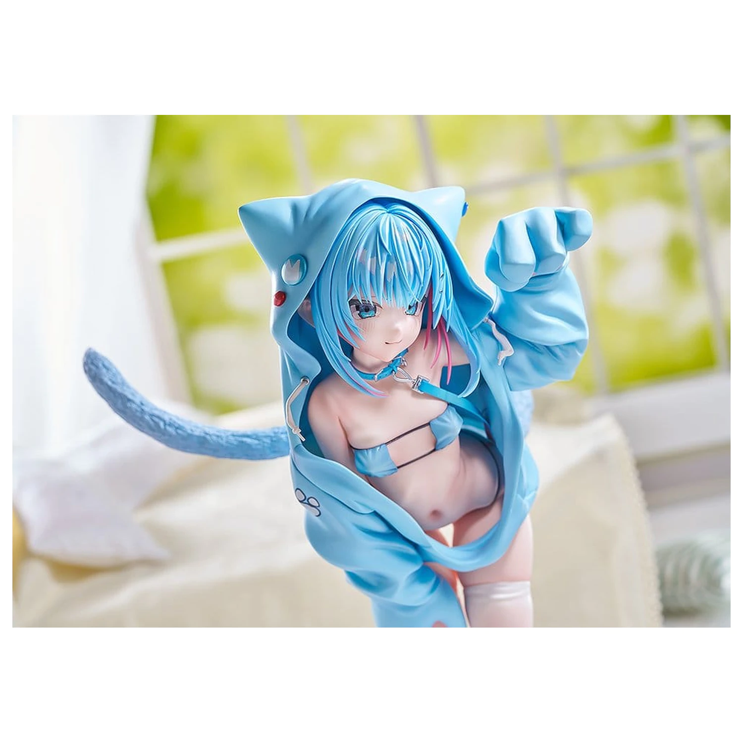 Virtual illustrator Kanzarin Figurina din PVC 1/6 kanzarin-chan: Cat-Eared Hoodie Ver. 26 cm poza produsului