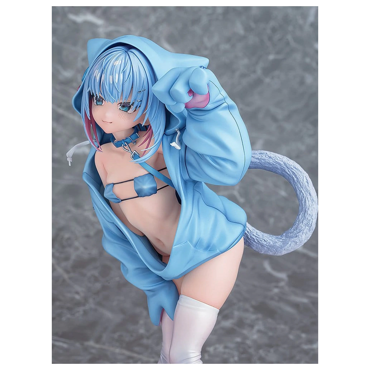 Virtual illustrator Kanzarin Figurina din PVC 1/6 kanzarin-chan: Cat-Eared Hoodie Ver. 26 cm poza produsului