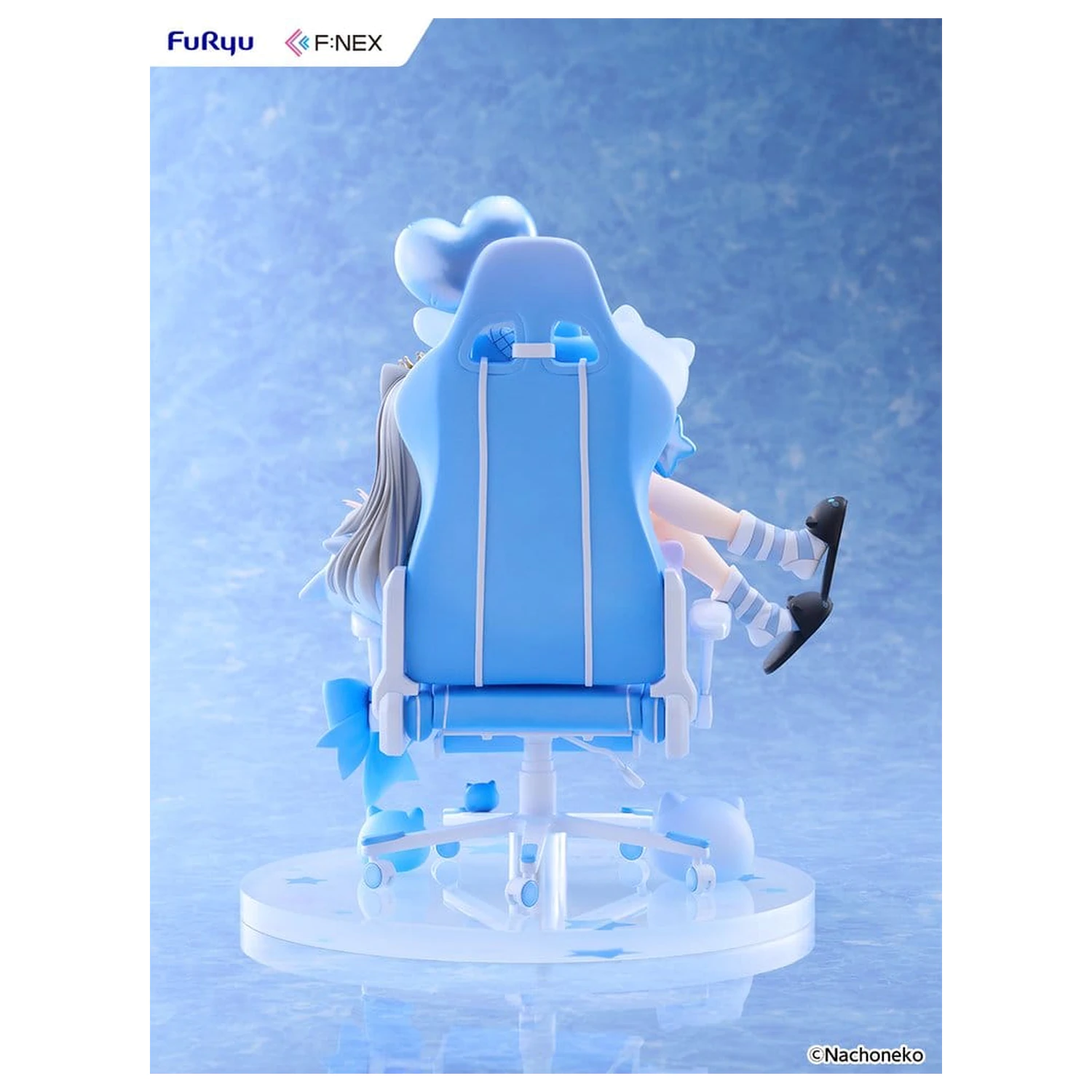 Figura PVC Virtual YouTuber F:NEX 1/7 Nachoneko Birthday Ver. 24 cm poza produsului