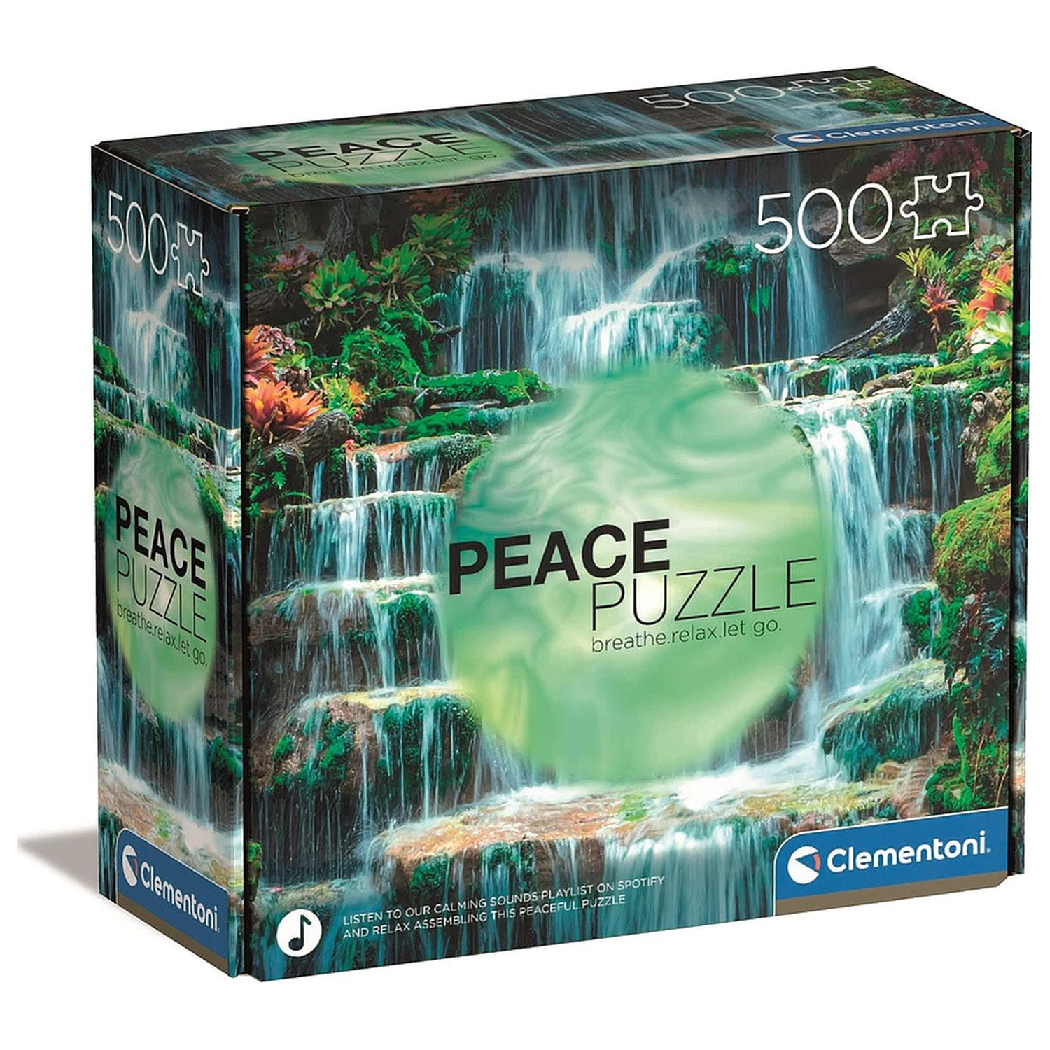 Waterfall Flow 500 de piese Peace Puzzle poza produsului