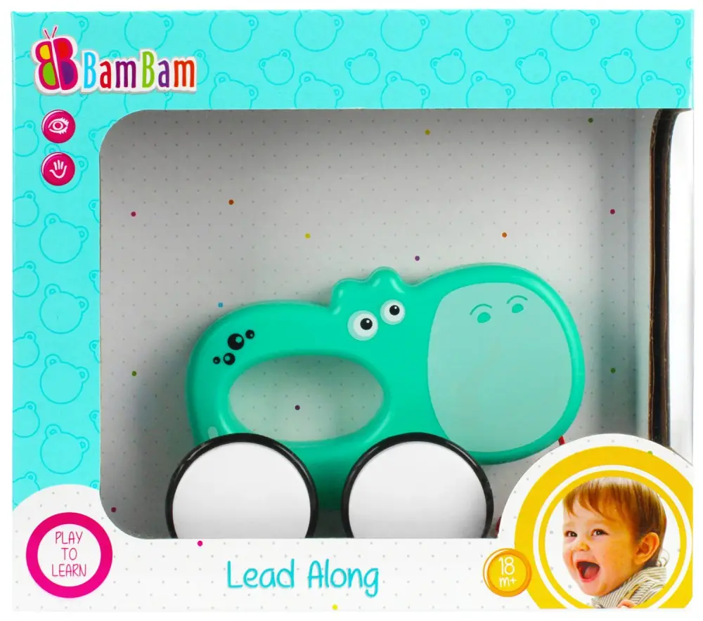 Hippo Jucarie pe roti poza produsului