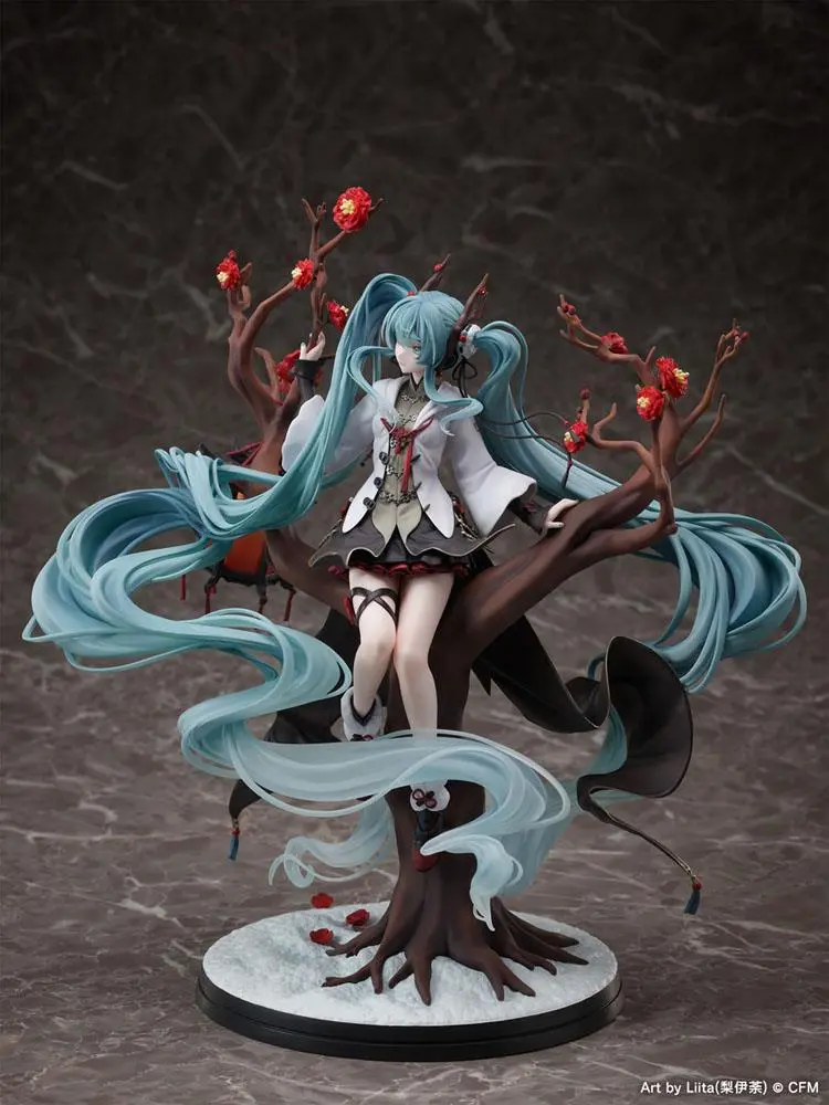 Statuie PVC Vocaloid 1/7 Hatsune Miku 2022 Chinese New Year Ver. 30 cm poza produsului