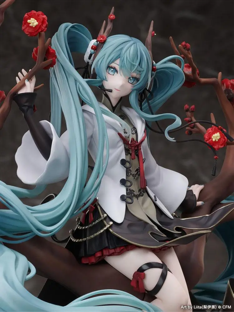 Statuie PVC Vocaloid 1/7 Hatsune Miku 2022 Chinese New Year Ver. 30 cm poza produsului