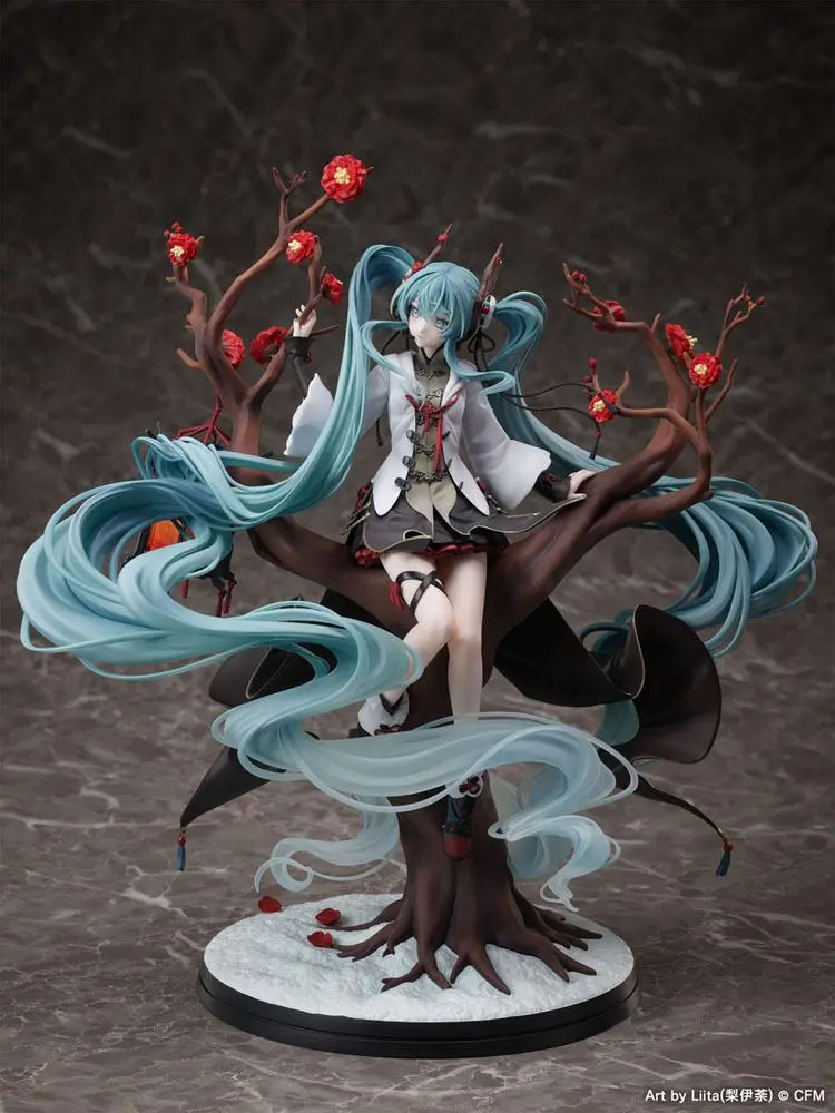 Statuie PVC Vocaloid 1/7 Hatsune Miku 2022 Chinese New Year Ver. 30 cm poza produsului