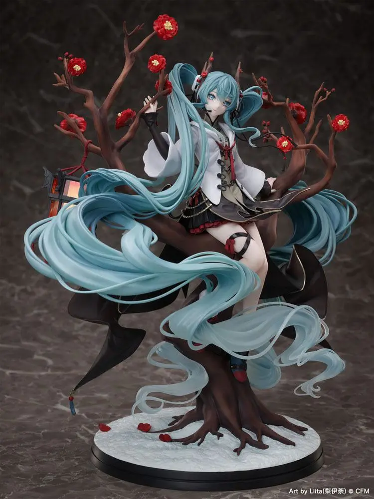 Statuie PVC Vocaloid 1/7 Hatsune Miku 2022 Chinese New Year Ver. 30 cm poza produsului