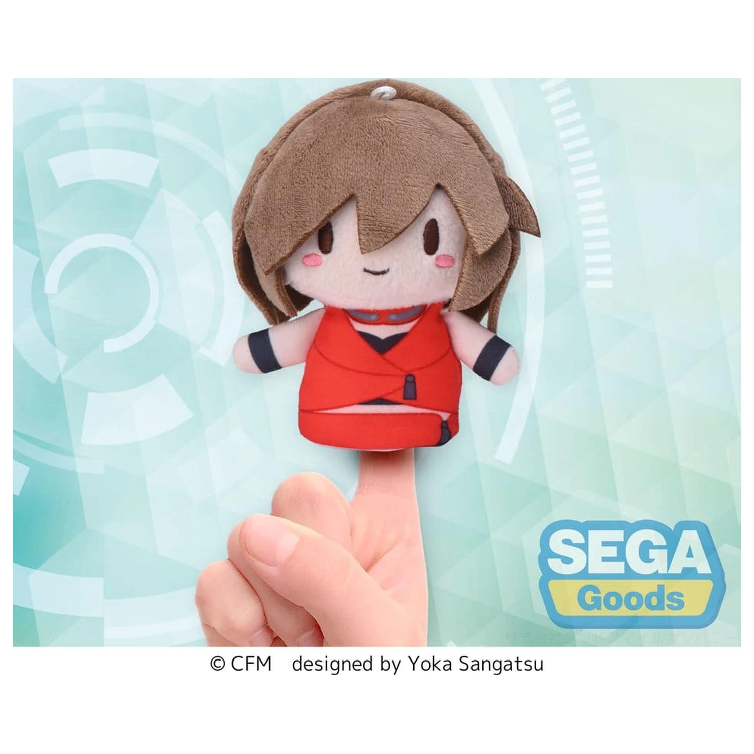 Figura figurina plus Fuwa Petit Vocaloid MEIKO Mascot de deget 10 cm poza produsului