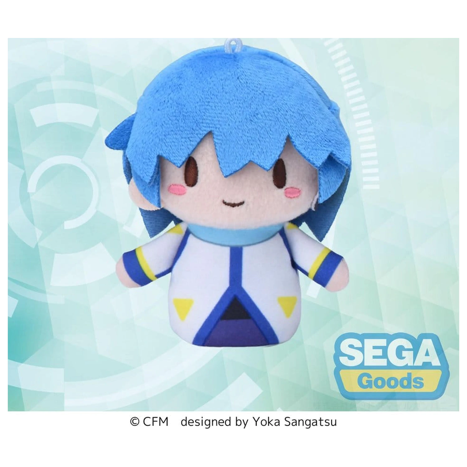 Vocaloid Fuwa Petit Plusa Kaito Mascota pentru degete 10 cm poza produsului
