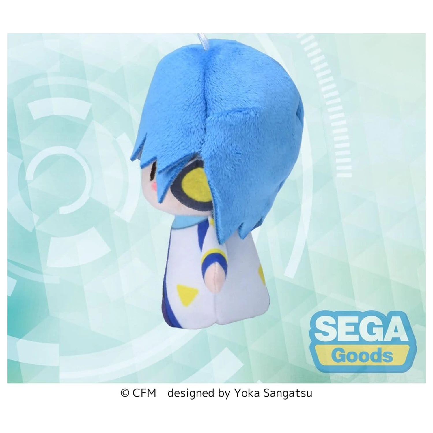 Vocaloid Fuwa Petit Plusa Kaito Mascota pentru degete 10 cm poza produsului