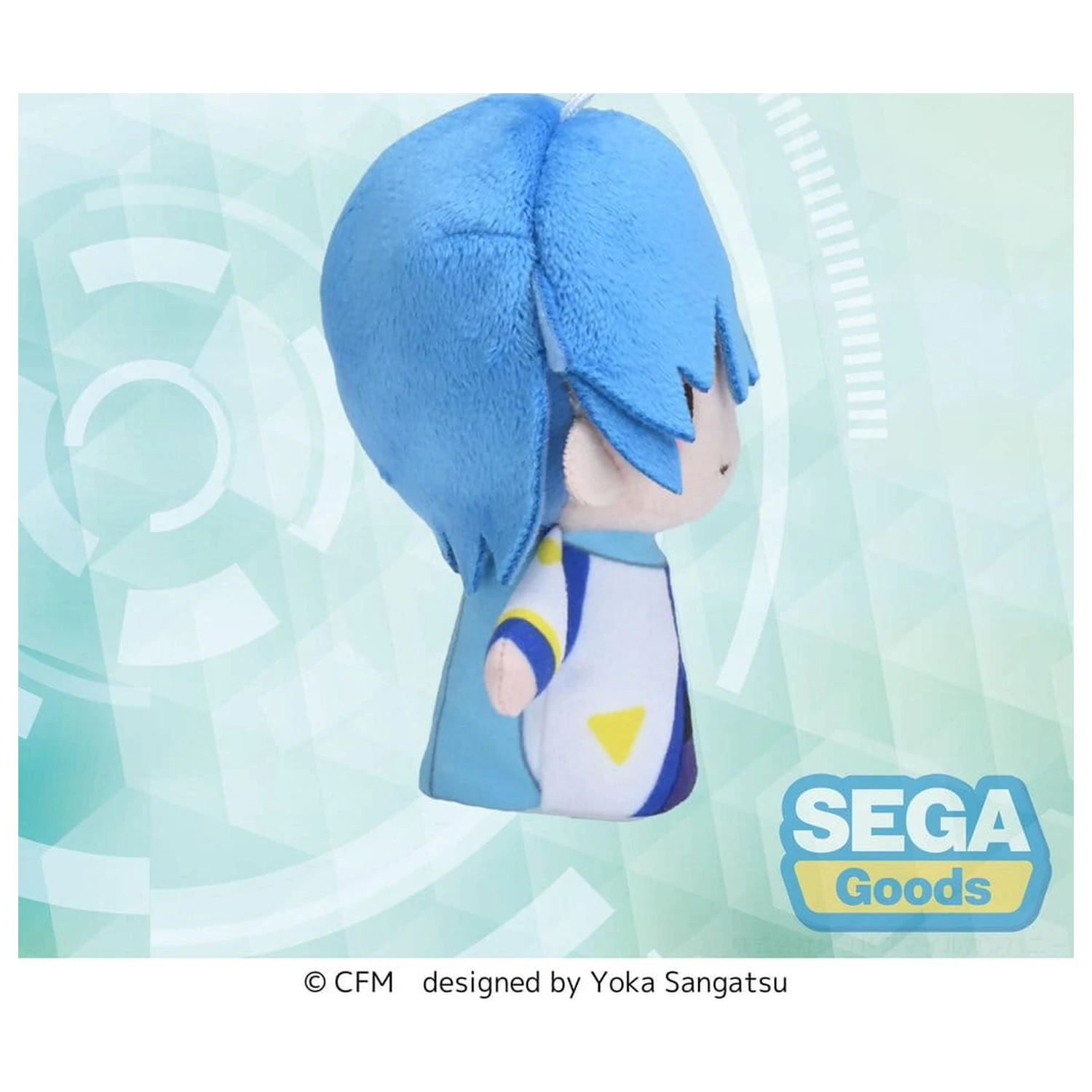 Vocaloid Fuwa Petit Plusa Kaito Mascota pentru degete 10 cm poza produsului