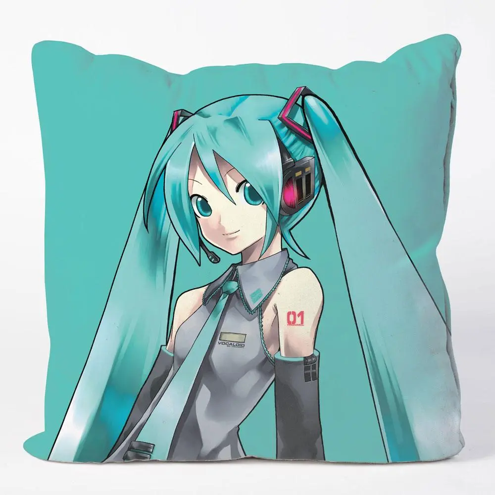 Față de pernă Vocaloid Hatsune Miku 50 x 50 cm poza produsului