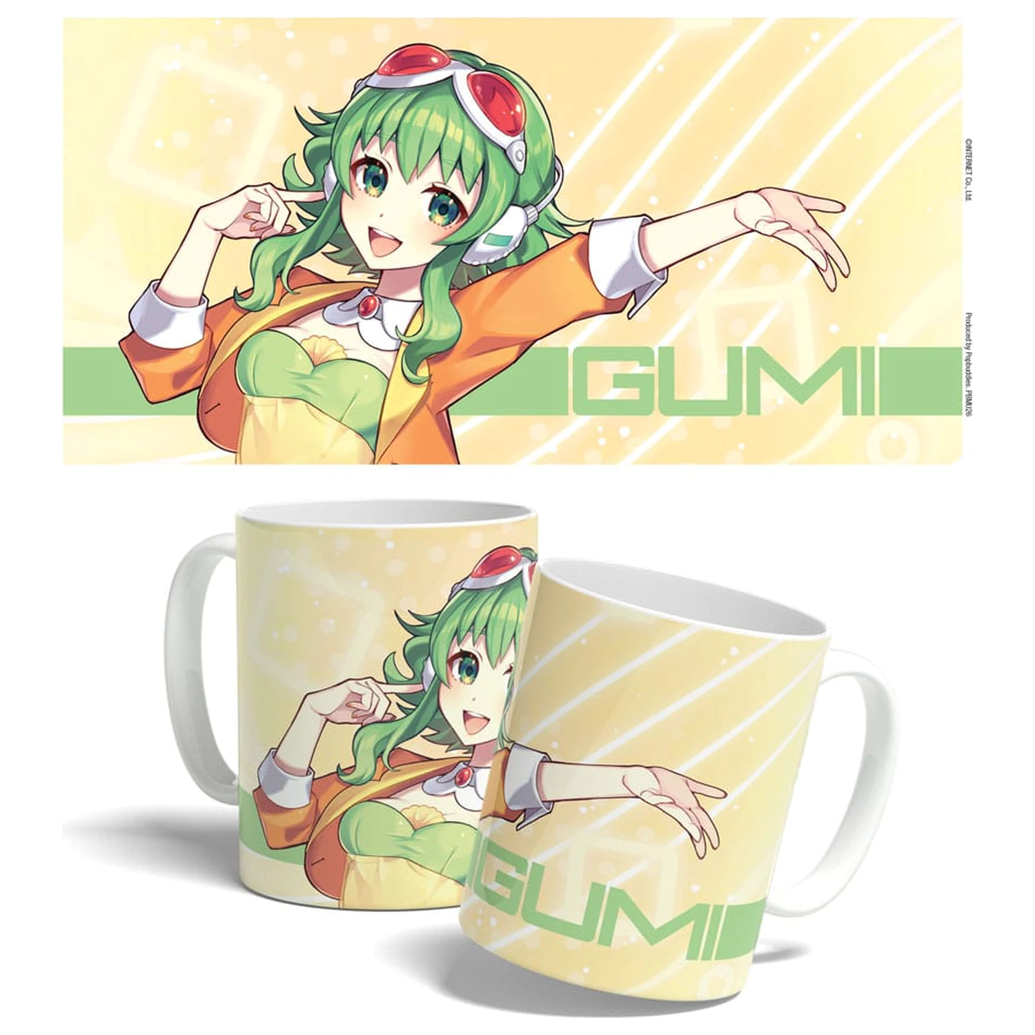 Vocaloid Megpoid Cană Gumi V6 325 ml poza produsului
