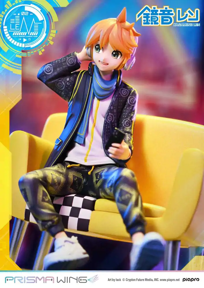 Vocaloid Piapro Characters Prisma Wing Statuie PVC 1/7 Kagamine Len (Art by lack) 18 cm poza produsului