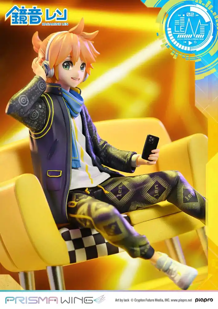 Vocaloid Piapro Characters Prisma Wing Statuie PVC 1/7 Kagamine Len (Art by lack) 18 cm poza produsului