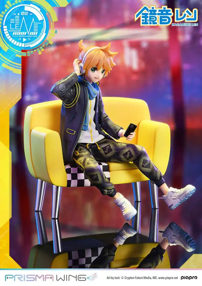 Vocaloid Piapro Characters Prisma Wing Statuie PVC 1/7 Kagamine Len (Art by lack) 18 cm poza produsului