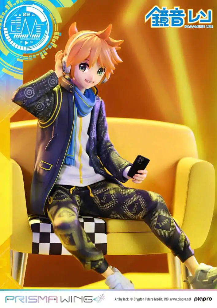 Vocaloid Piapro Characters Prisma Wing Statuie PVC 1/7 Kagamine Len (Art by lack) 18 cm poza produsului