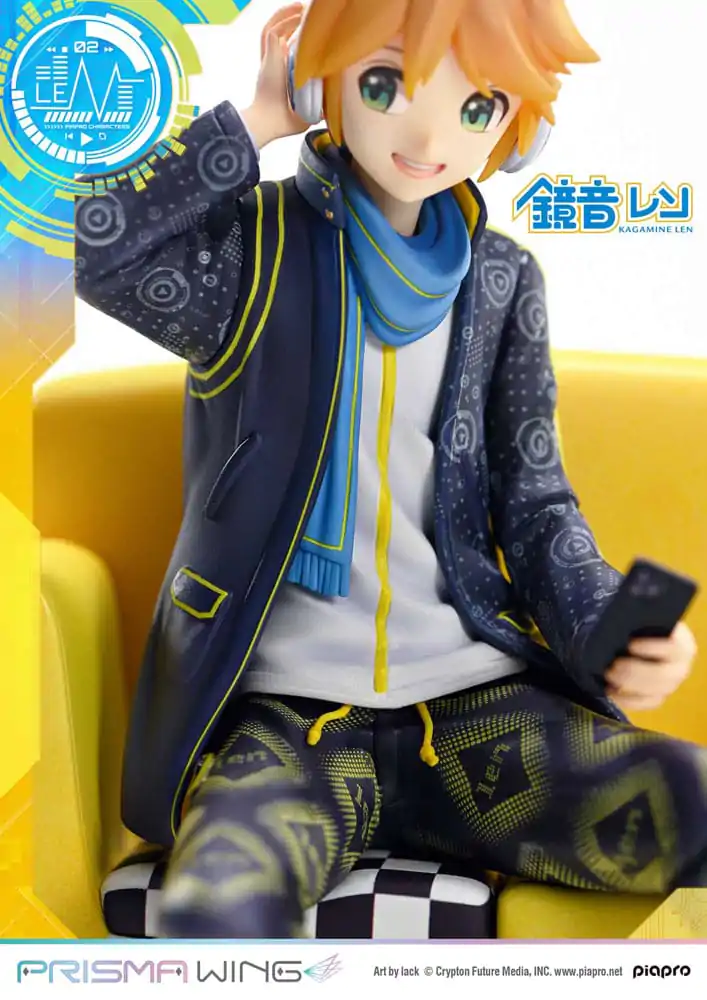 Vocaloid Piapro Characters Prisma Wing Statuie PVC 1/7 Kagamine Len (Art by lack) 18 cm poza produsului
