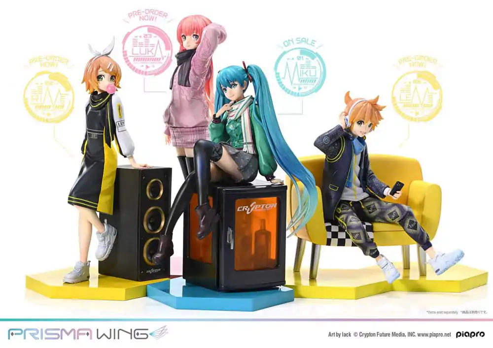 Vocaloid Piapro Characters Prisma Wing Statuie PVC 1/7 Kagamine Len (Art by lack) 18 cm poza produsului