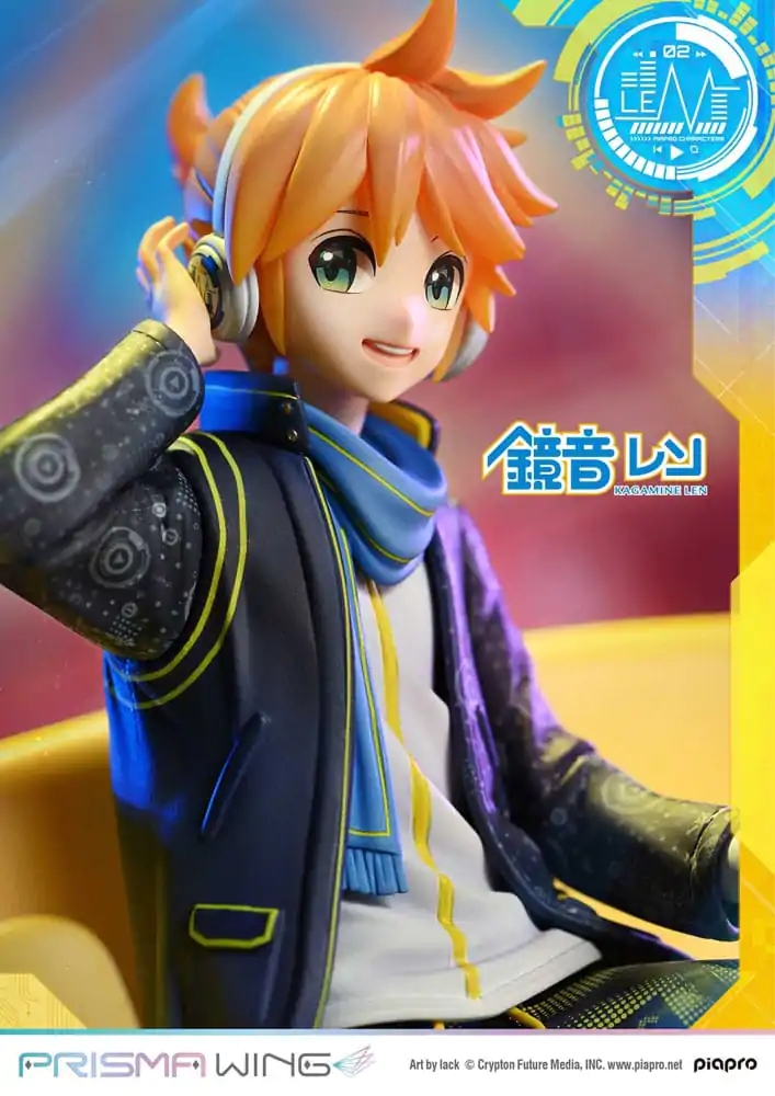 Vocaloid Piapro Characters Prisma Wing Statuie PVC 1/7 Kagamine Len (Art by lack) 18 cm poza produsului