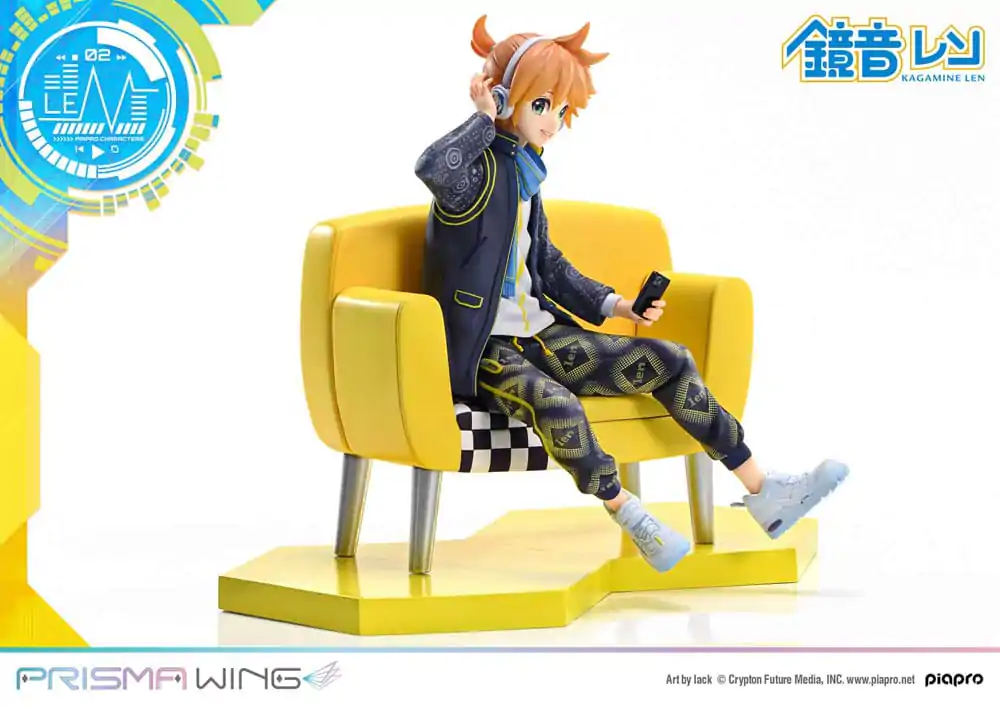 Vocaloid Piapro Characters Prisma Wing Statuie PVC 1/7 Kagamine Len (Art by lack) 18 cm poza produsului