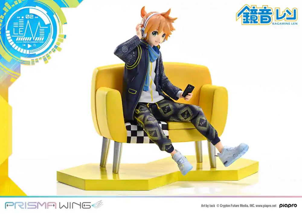 Vocaloid Piapro Characters Prisma Wing Statuie PVC 1/7 Kagamine Len (Art by lack) 18 cm poza produsului