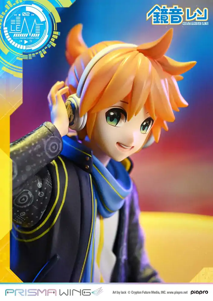 Vocaloid Piapro Characters Prisma Wing Statuie PVC 1/7 Kagamine Len (Art by lack) 18 cm poza produsului