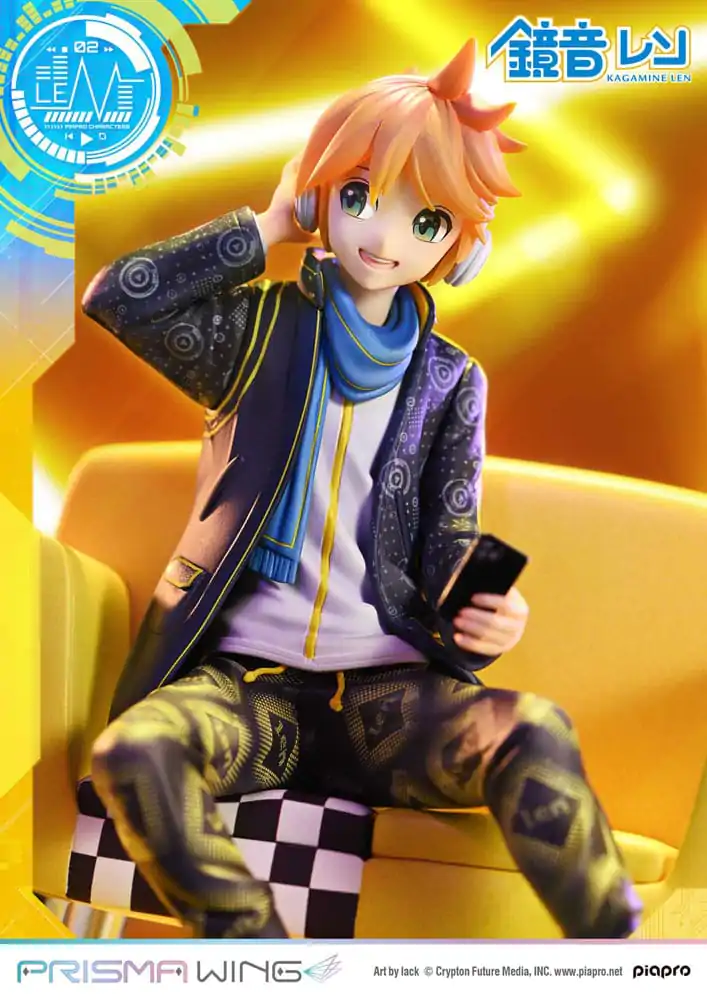 Vocaloid Piapro Characters Prisma Wing Statuie PVC 1/7 Kagamine Len (Art by lack) 18 cm poza produsului
