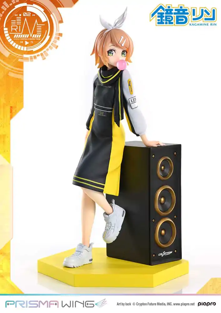 Statuie PVC Vocaloid Piapro Characters Prisma Wing 1/7 Kagamine Rin (Art by lack) 21 cm poza produsului