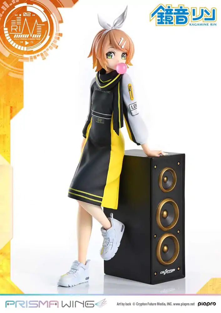 Statuie PVC Vocaloid Piapro Characters Prisma Wing 1/7 Kagamine Rin (Art by lack) 21 cm poza produsului