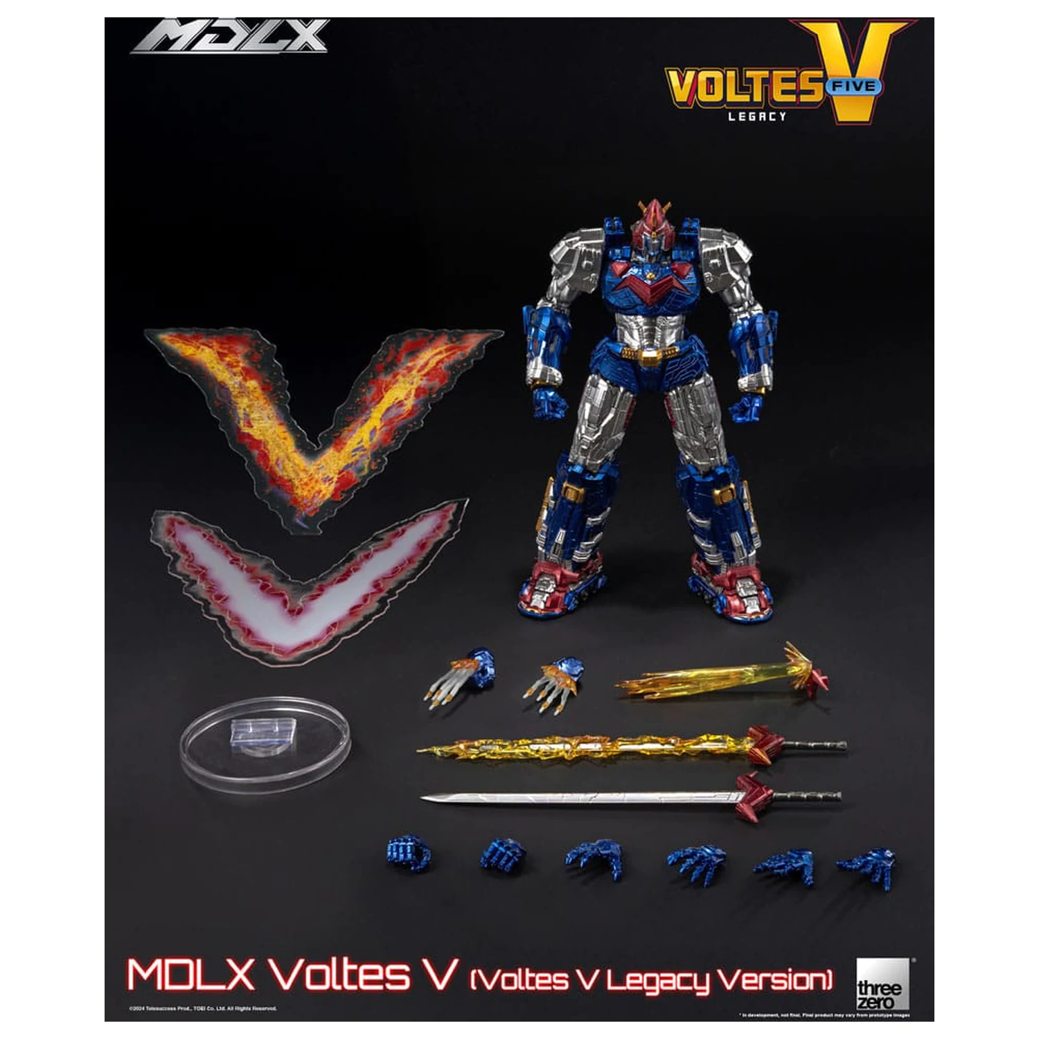Voltes V MDLX Figurina de actiune Cliffjumper (Voltes V Legacy Version) 15 cm poza produsului