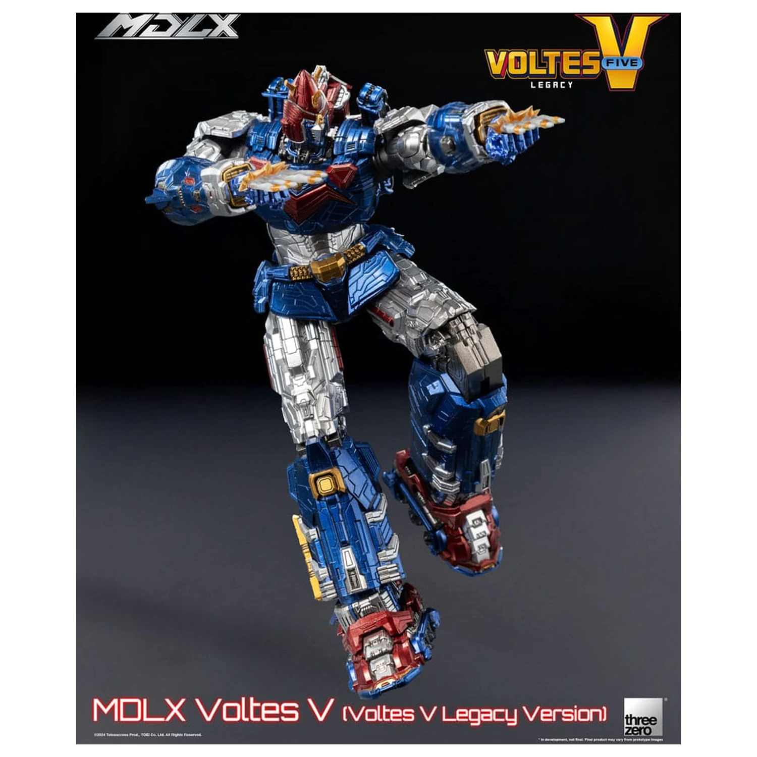 Voltes V MDLX Figurina de actiune Cliffjumper (Voltes V Legacy Version) 15 cm poza produsului